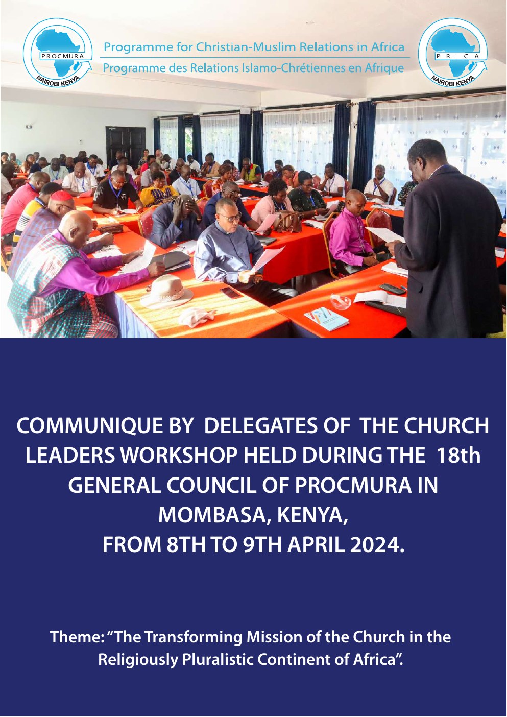 Church Leaders Workshop Communiqué 2024