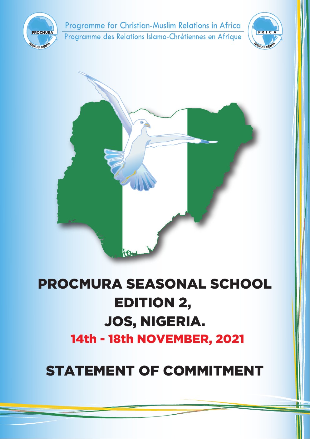Nigeria Seasonal School Statement of Commitment 2021